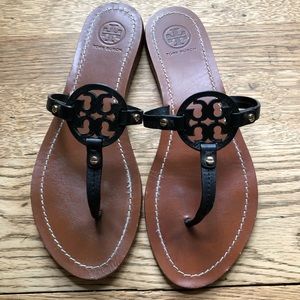 Tory Burch Mini Miller sandal black sz 7
